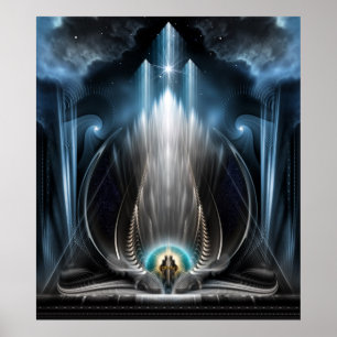 Visão Do Gelo Da Poster De Parede Imperial