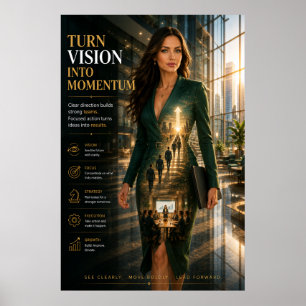 Visão em Momentum – Poster Executivo