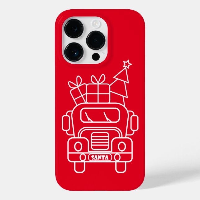 Visão geral da frente do carro de Papais noeis de  (Verso)