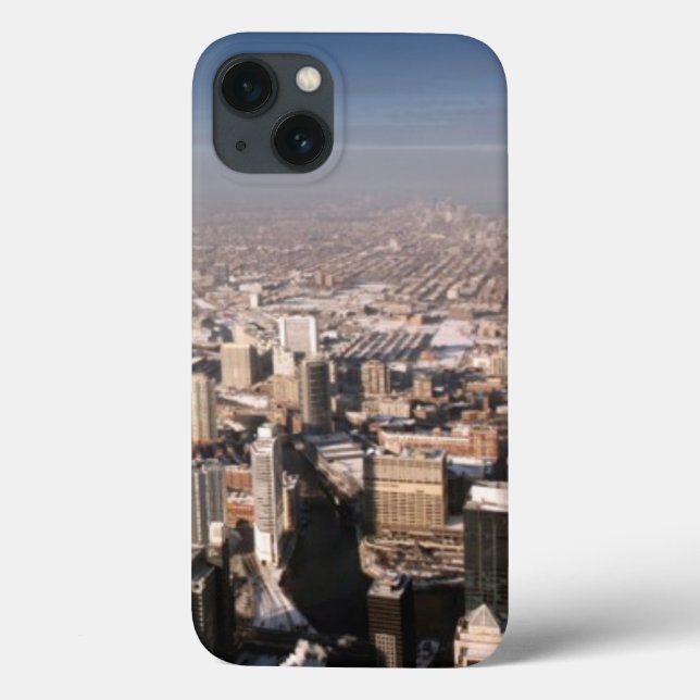 Visão panorâmica da cidade (Verso)