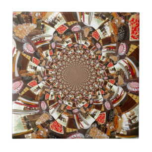 Visão Psicodélica das Matizes Marrons