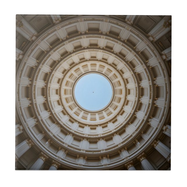 Visão Simétrica do Verme de um Grande Domo (Frente)