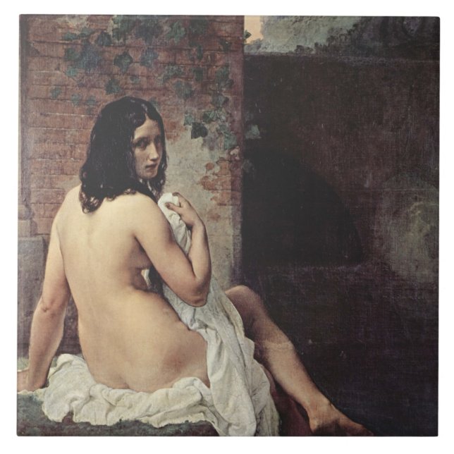 Visão traseira de um couro (Francesco Hayez) (Frente)