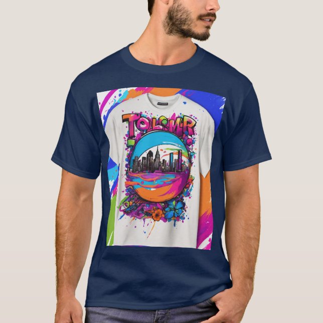 Visionários Criam a design de camiseta amanhã (Frente)