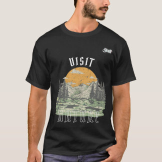Visita a Camisa Natureza - Perfeito para o exterio