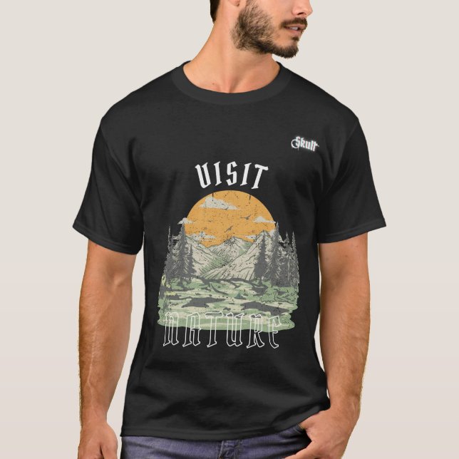 Visita a Camisa Natureza - Perfeito para o exterio (Frente)