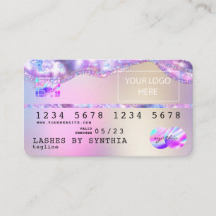 Visita Adicione seu cartão de crédito de logotipo opal es