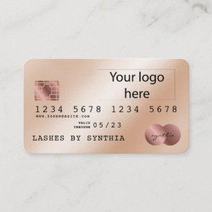 Visita Adicione seu estilo de cartão de crédito de logoti