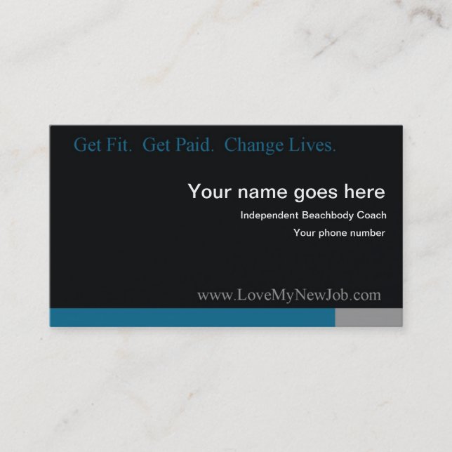 Visita Ame meu cartão de negócios novo 2 do trabalho (Frente)