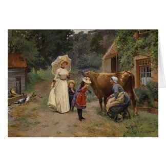 Visita ao cartão da fazenda