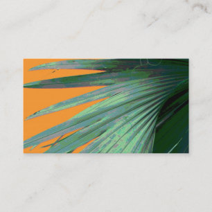 Visita arte da palmeira tropical da natureza cartão de vi