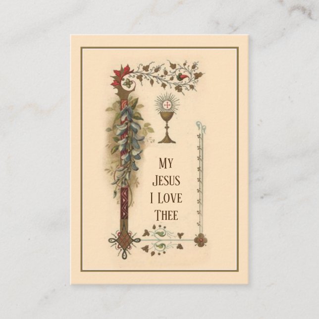 VISITA ATO DO CARTÃO HOLY DE ORAÇÃO DE COMUNICAÇÃO ESPIRI (Frente)