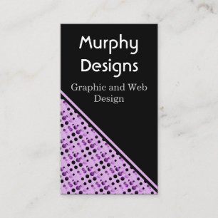 Visita Bolhas retros cartão de visita, lavanda bonita