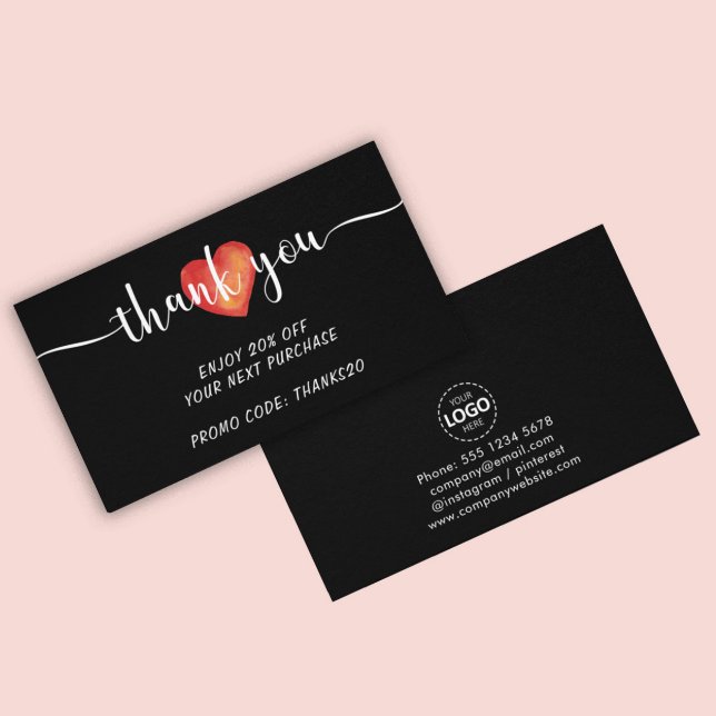 Visita Carregamento de logotipo Obrigado Desconto Cartão  (Criador carregado)