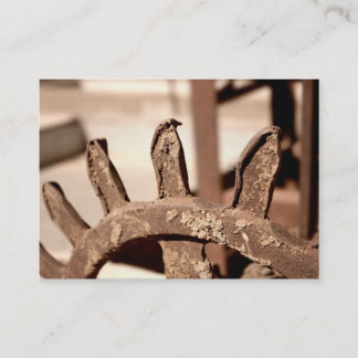 Visita Cartão da oficina de construção mecânica de Ed