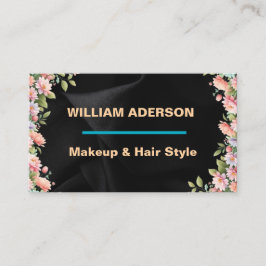 Visita Cartão de artista floral MODERN