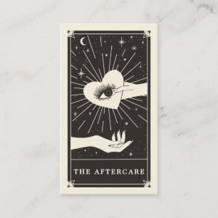 Visita Cartão de Atenção Celestial de Tarot de Olhos Cele