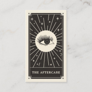 Visita Cartão de Atenção Celestial de Tarot de Olhos Cele