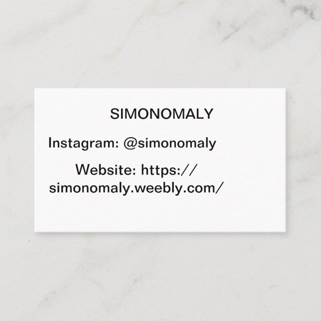 Visita Cartão de Buissness (Frente)