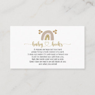 Visita Cartão de Chá de fraldas de Solicitação do Livro A