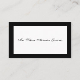 Visita Cartão de Chamada de Luto