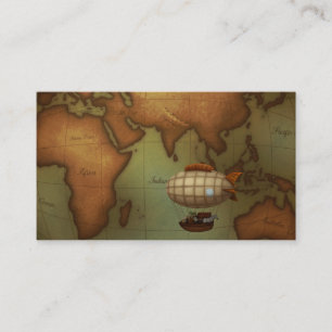 Visita Cartão de Chamada Personalizada de Mapa do Hemisf