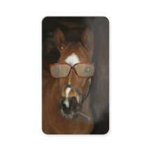 Cartão de Contato de Cigarro Para Fumar Cavalo Hum
