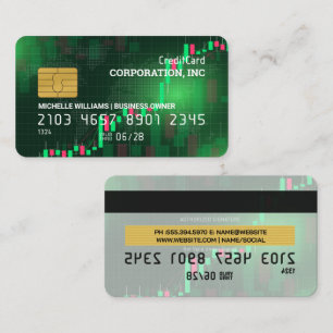 Visita Cartão de Crédito   Gráfico de Velas Financeiras