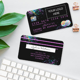 Visita Cartão de crédito holográfico Unicorn Dripp adi