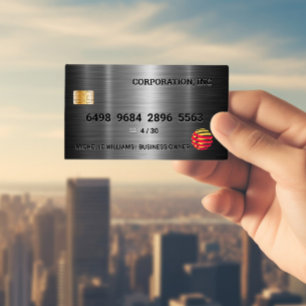 Visita Cartão de Crédito Silver Metálico
