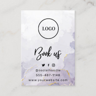 Visita Cartão de cuidados pós-tratamento com o logotipo