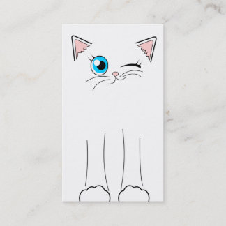 Visita Cartão de empresa de serviços de assento do animal