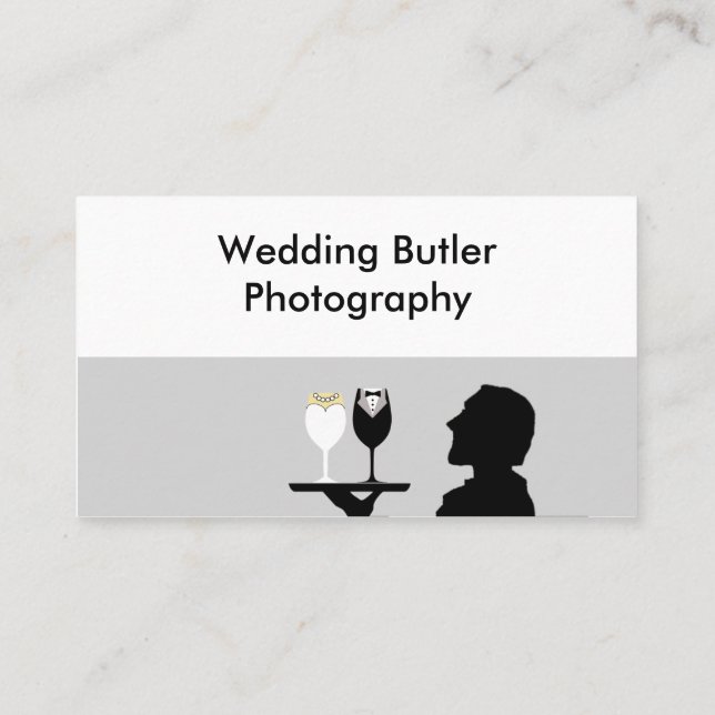 Visita Cartão de empresa de serviços do casamento (Verso)