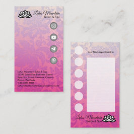 Visita Cartão de fidelidade comercial personalizável