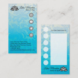 Visita Cartão de fidelidade comercial personalizável