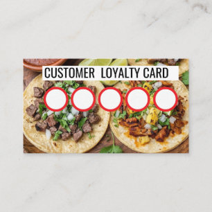 VISITA CARTÃO DE FIDELIDADE DE TAQUERIA - CLIENTE