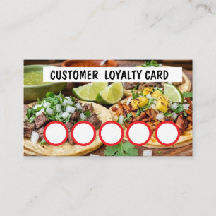 VISITA CARTÃO DE FIDELIDADE DE TAQUERIA - CLIENTE