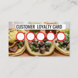 VISITA CARTÃO DE FIDELIDADE DE TAQUERIA - CLIENTE