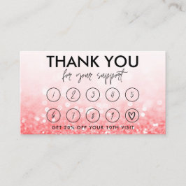 Visita Cartão de fidelidade do logotipo do cabelo de maqu