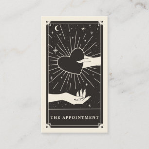 Visita Cartão de identidade cardíaco Boho Tarot