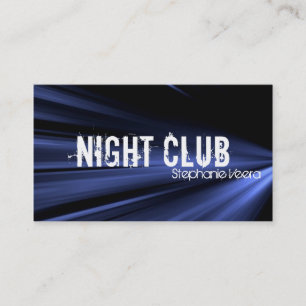 Visita Cartão de indústria musical do clube nocturno da