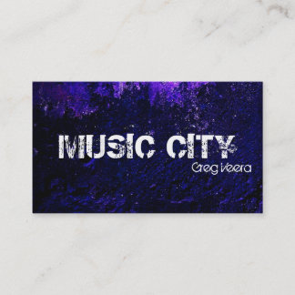 Visita Cartão de indústria musical do Grunge - textura