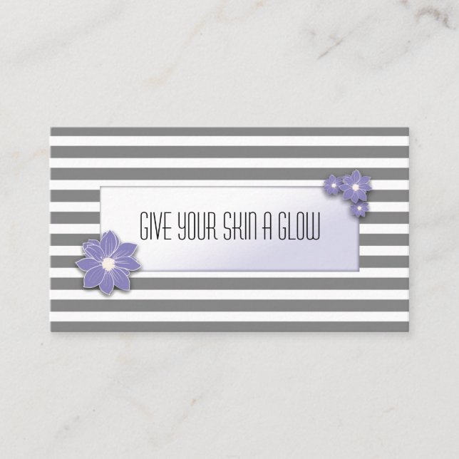 Visita Cartão de instrução Mini-Facial (Frente)