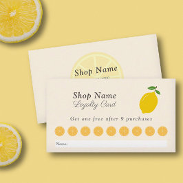 Visita Cartão de Lealdade Lemon