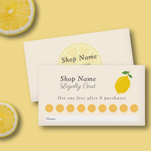Visita Cartão de Lealdade Lemon
