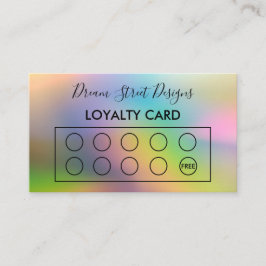 Visita Cartão de Lealdade Personalizado