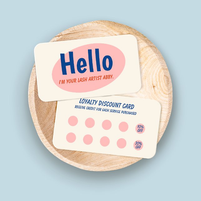 Visita Cartão de Lealdade Retroativo 10 Punch (Criador carregado)