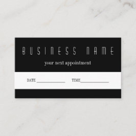 Visita Cartão de Lembrança de Compromisso Sua Próxima Vis