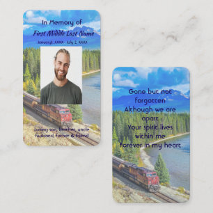Visita Cartão de Memória Memorial Trem Trilho Trem de Fer
