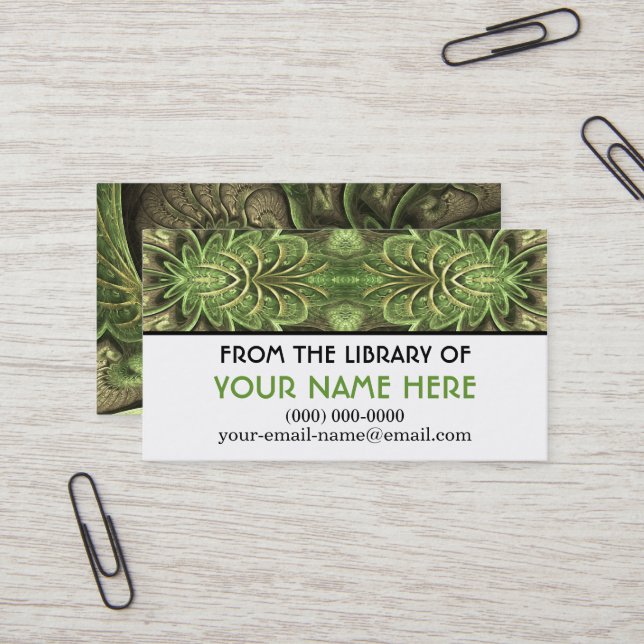 Visita Cartão de Mídia Personalizado de Hum Summer (Frente/Verso In Situ)